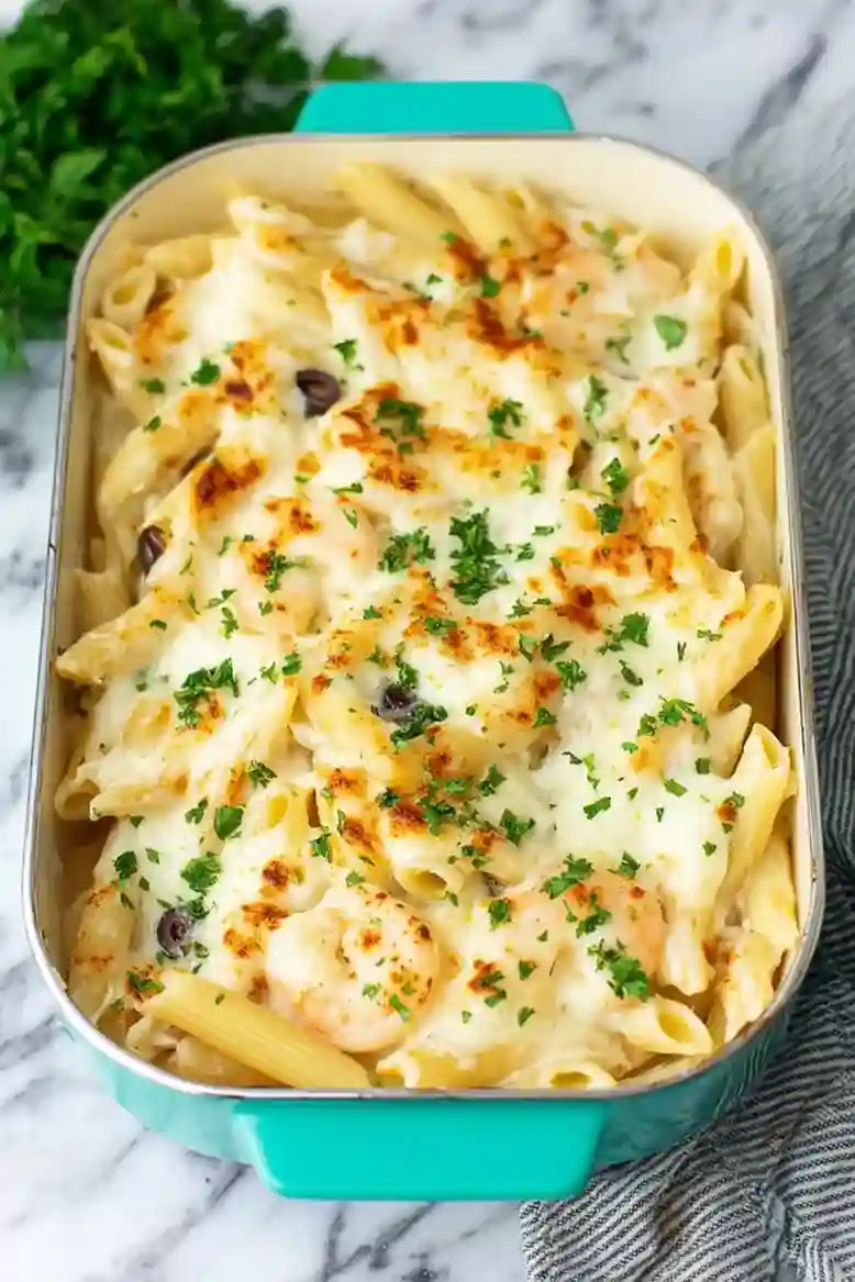 Cheesy Chicken Alfredo Bake - 1