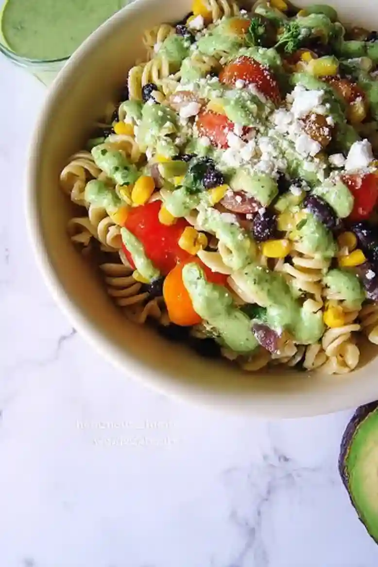 Creamy Avocado Southwest Pasta - 2