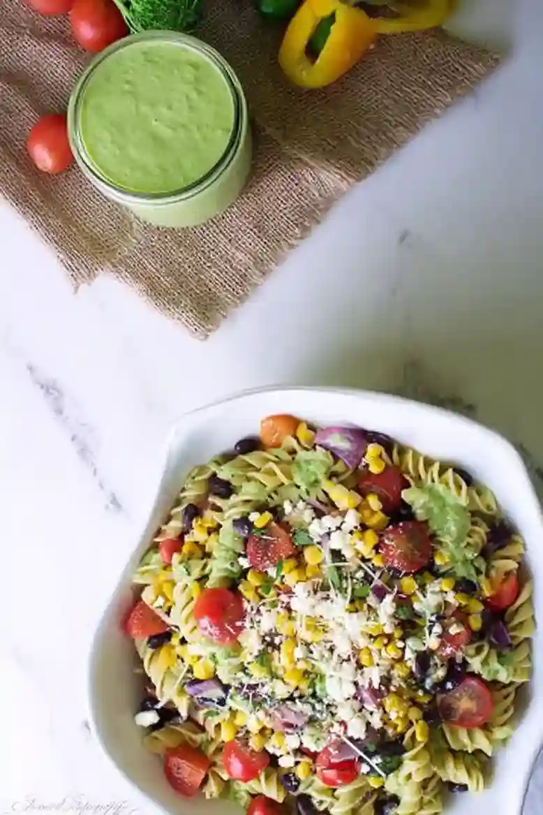 Creamy Avocado Southwest Pasta - 1