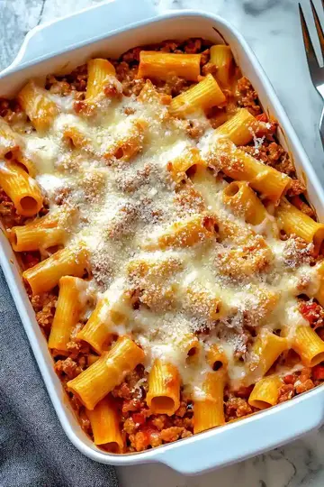 Creamy Cheesy Pasta al Forno