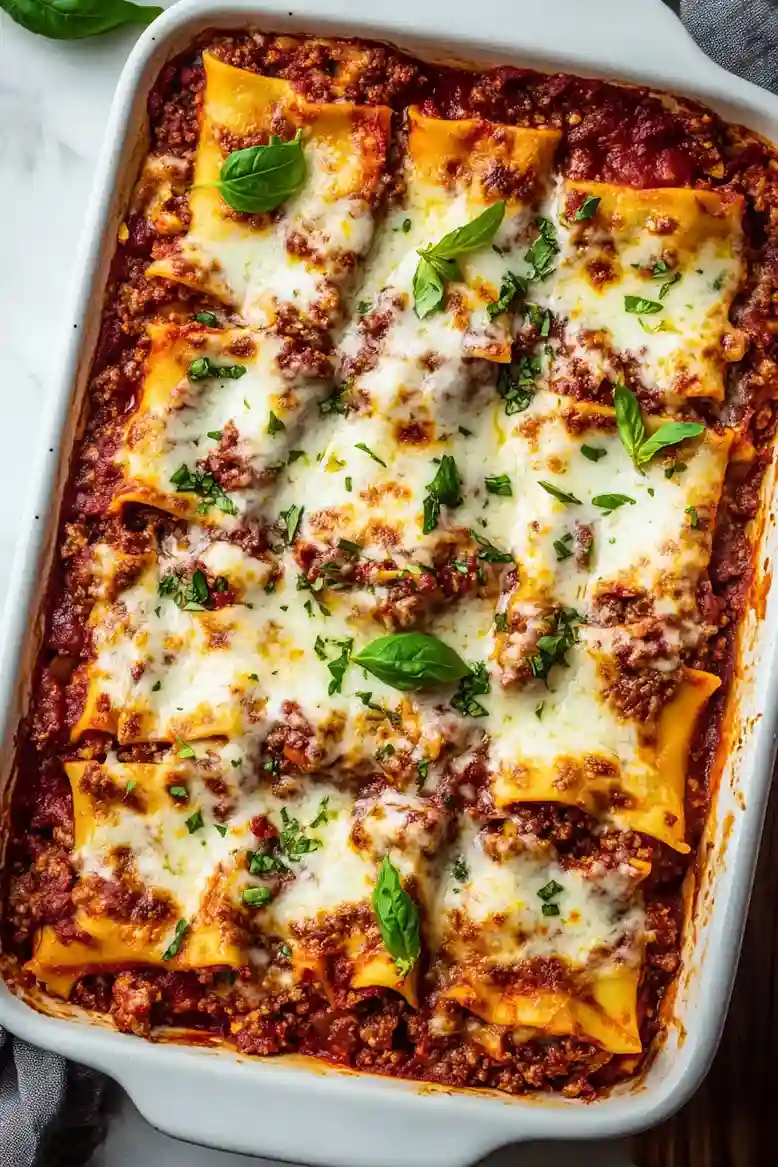 Creamy Lasagna Bolognese Recipe - 1