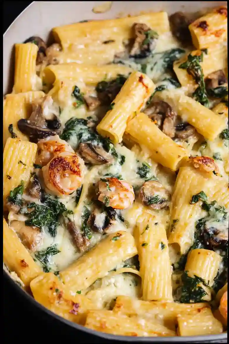 Creamy Mushroom Pasta Bake Recipe - 1