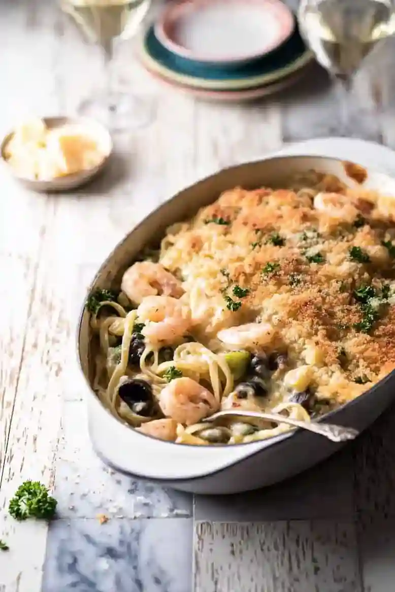 Creamy Seafood Pasta Bake Recipe - 2
