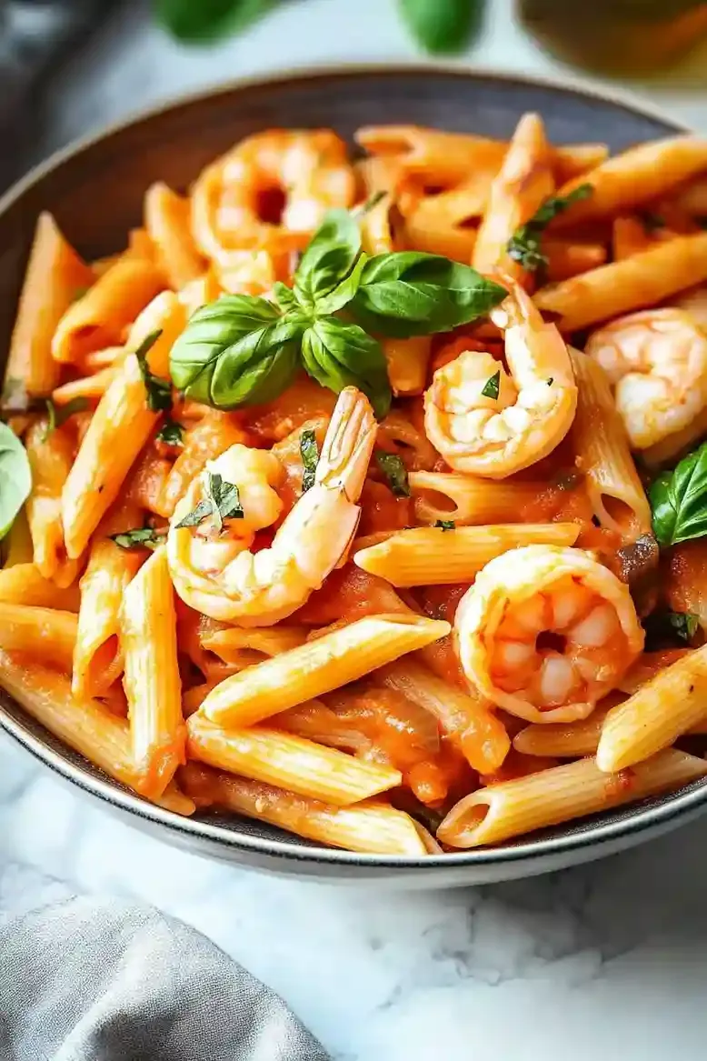 Creamy Shrimp Penne alla Vodka - 2