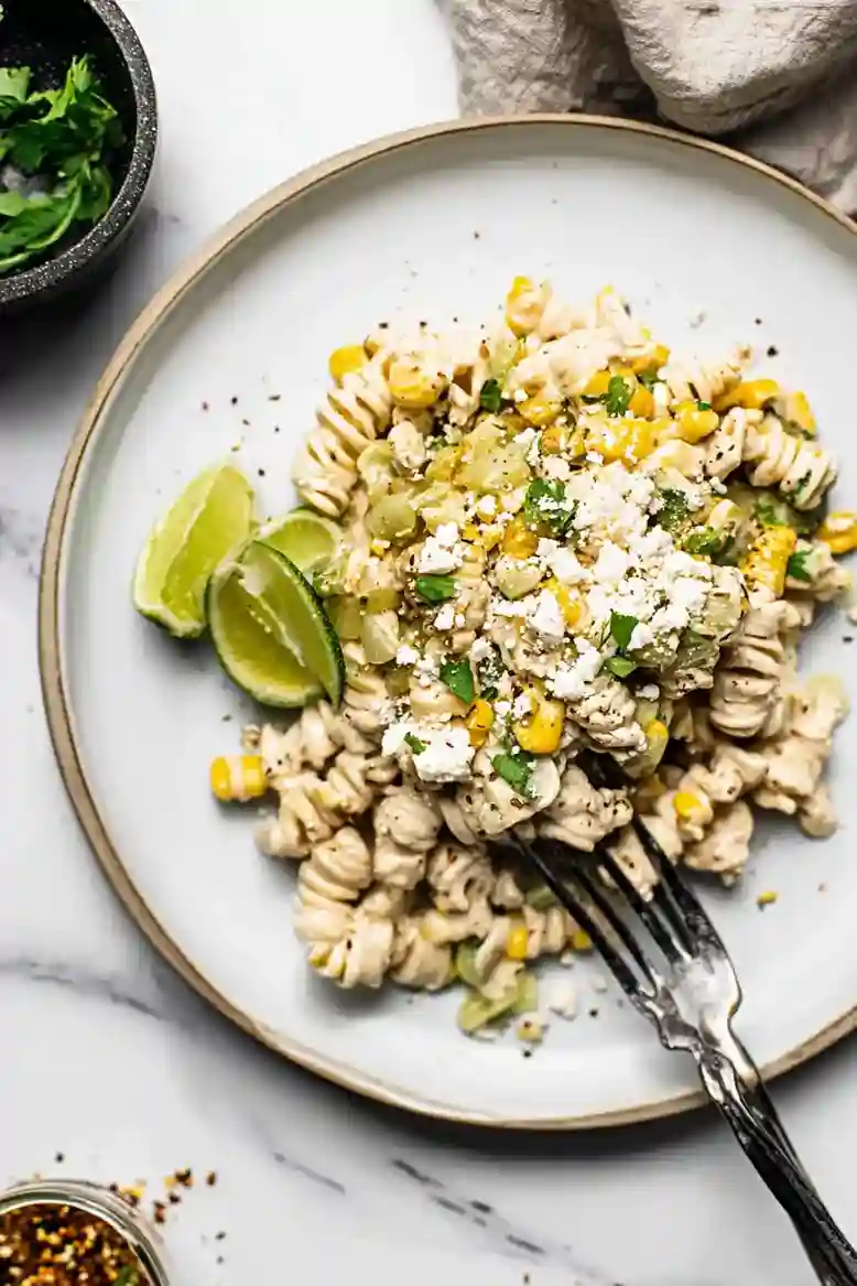 Creamy Street Corn Pasta Salad - 2