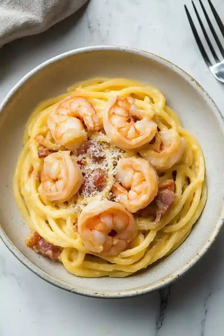 Delicious Shrimp Carbonara Recipe - 2