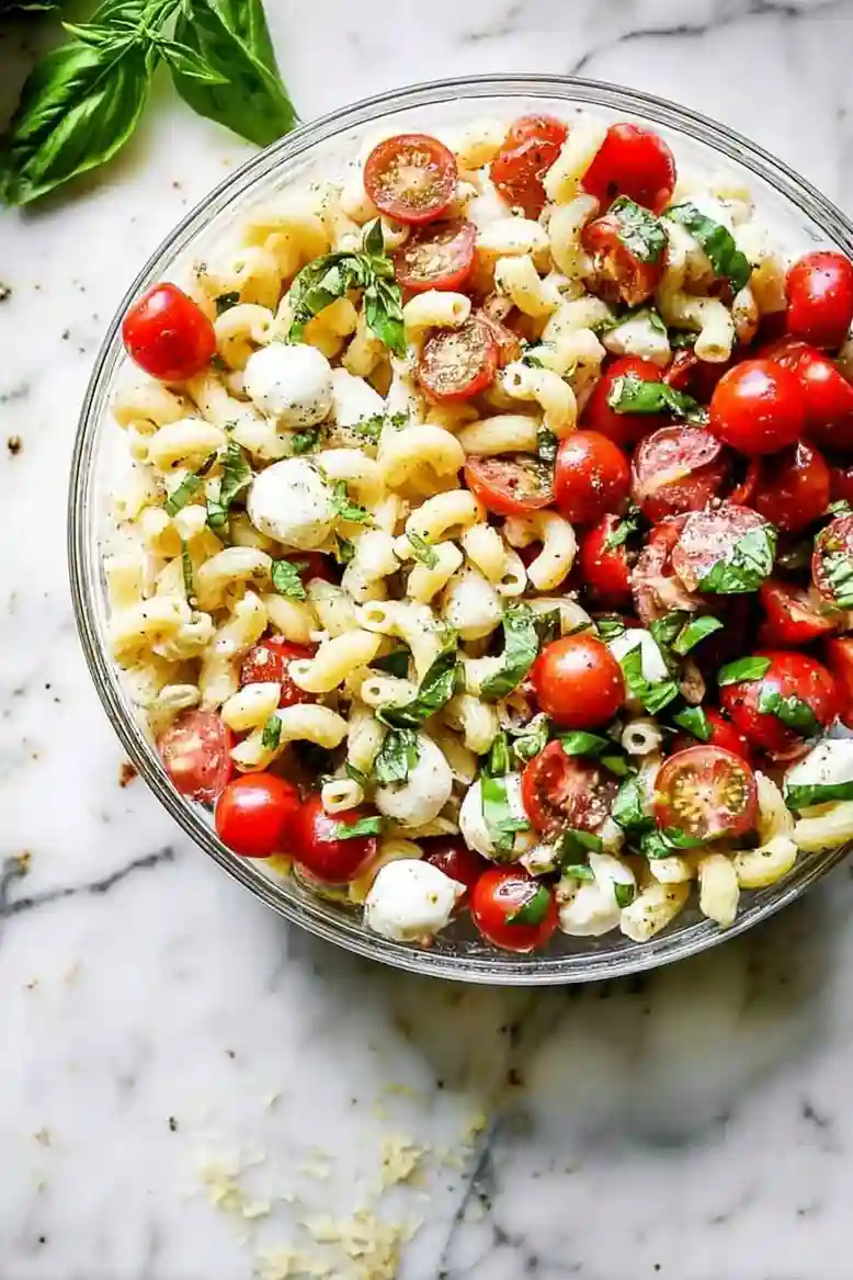 Easy Caprese Pasta Salad Recipe - 1