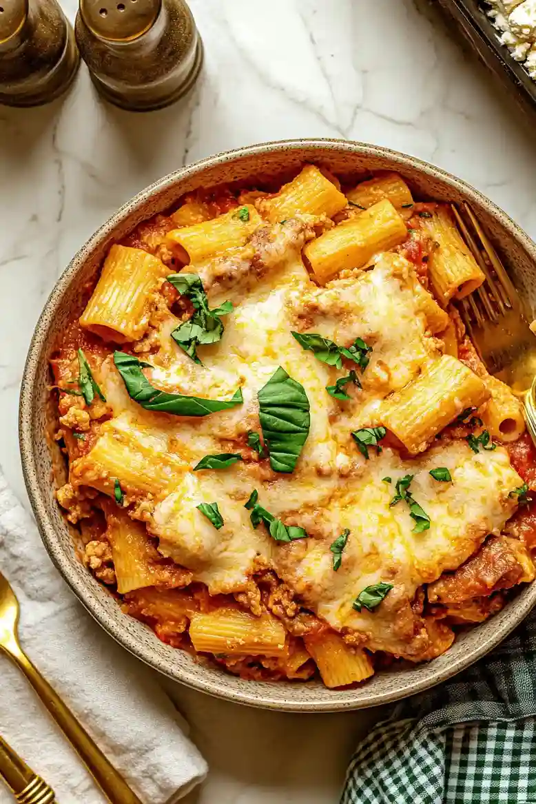 Easy Italian Sausage Pasta Bake - 2