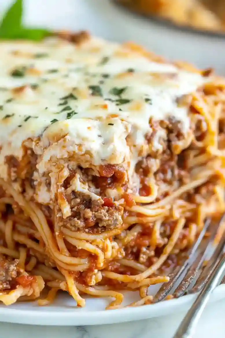 Easy Million Dollar Baked Spaghetti - 2
