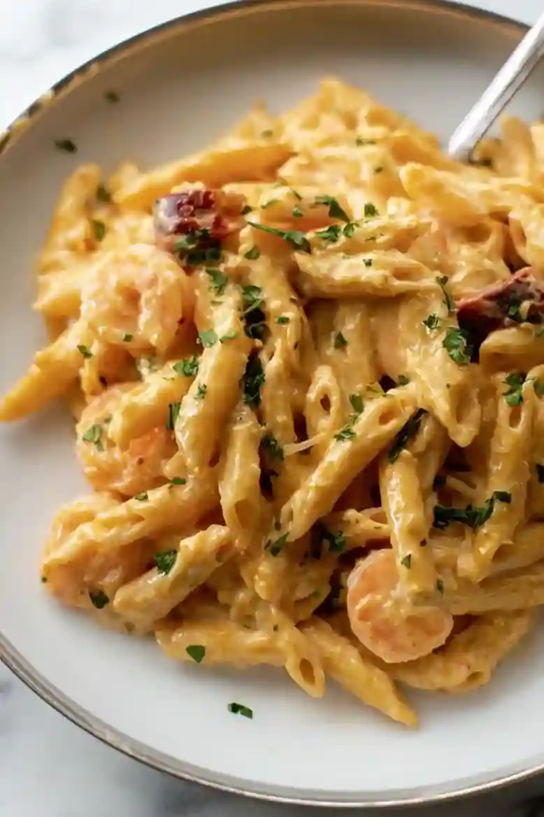 Easy One Pot Buffalo Chicken Pasta - 1