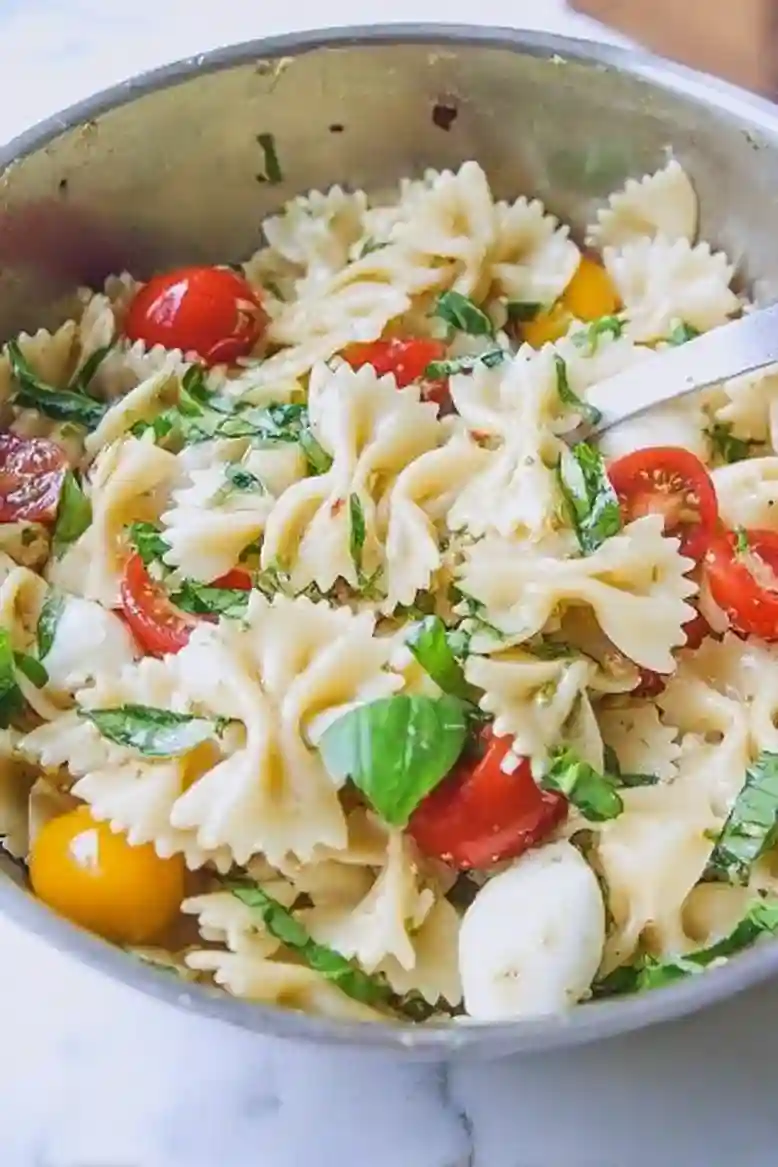 Fresh Caprese Pasta Salad Recipe - 2