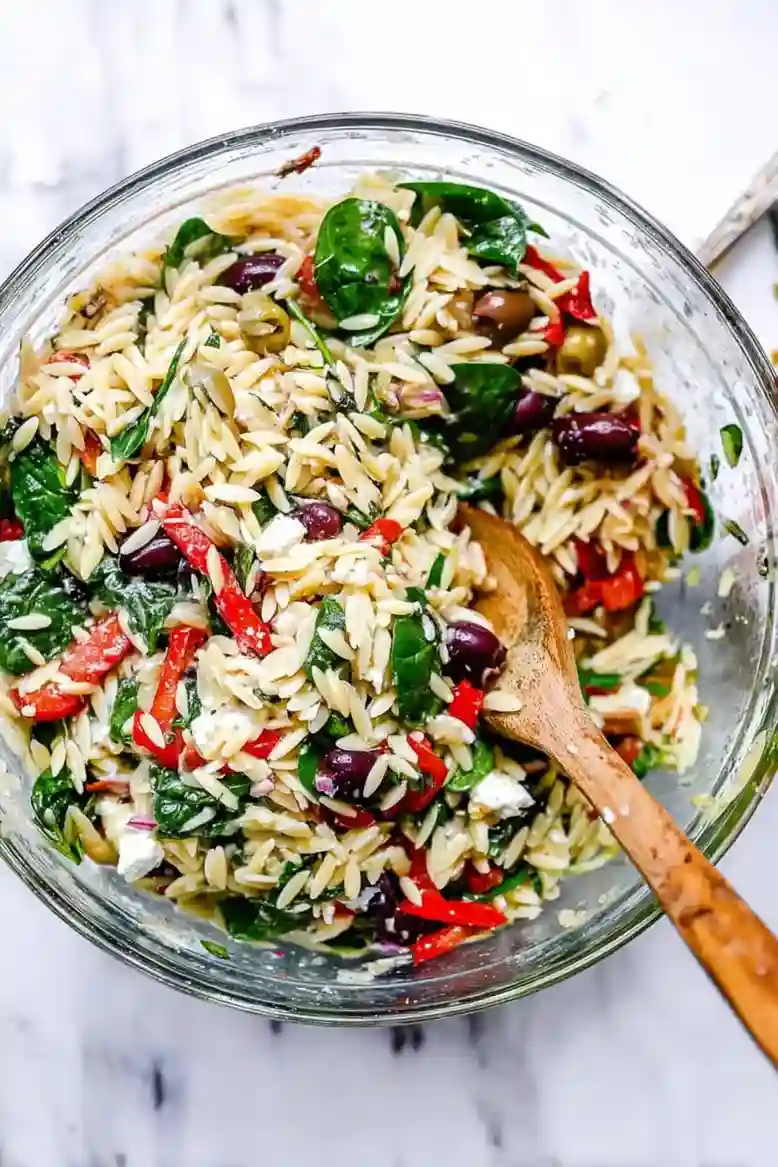 Mediterranean Orzo Pasta Salad - 1