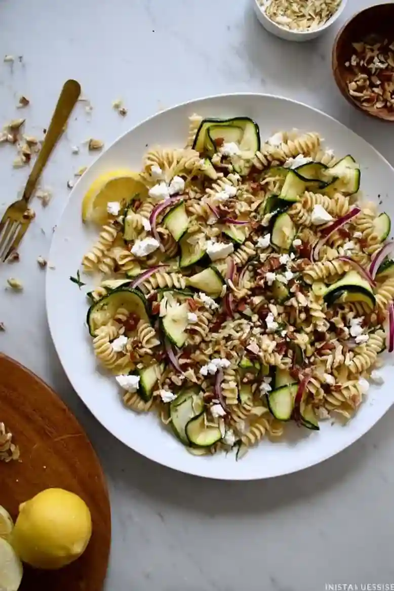 Refreshing Zucchini Pasta Salad - 2