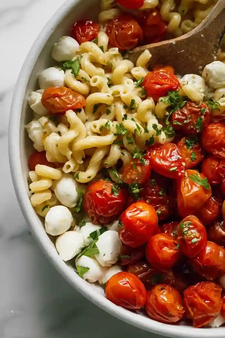 Roasted Tomato Caprese Pasta Salad - 1