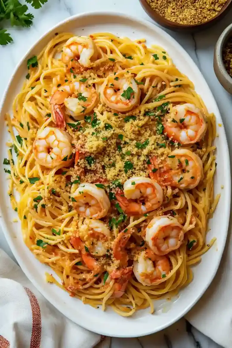 Spicy Shrimp Fra Diavolo Pasta - 2