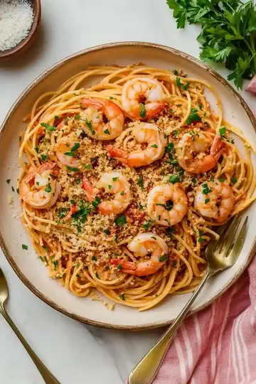 Spicy Shrimp Fra Diavolo Pasta
