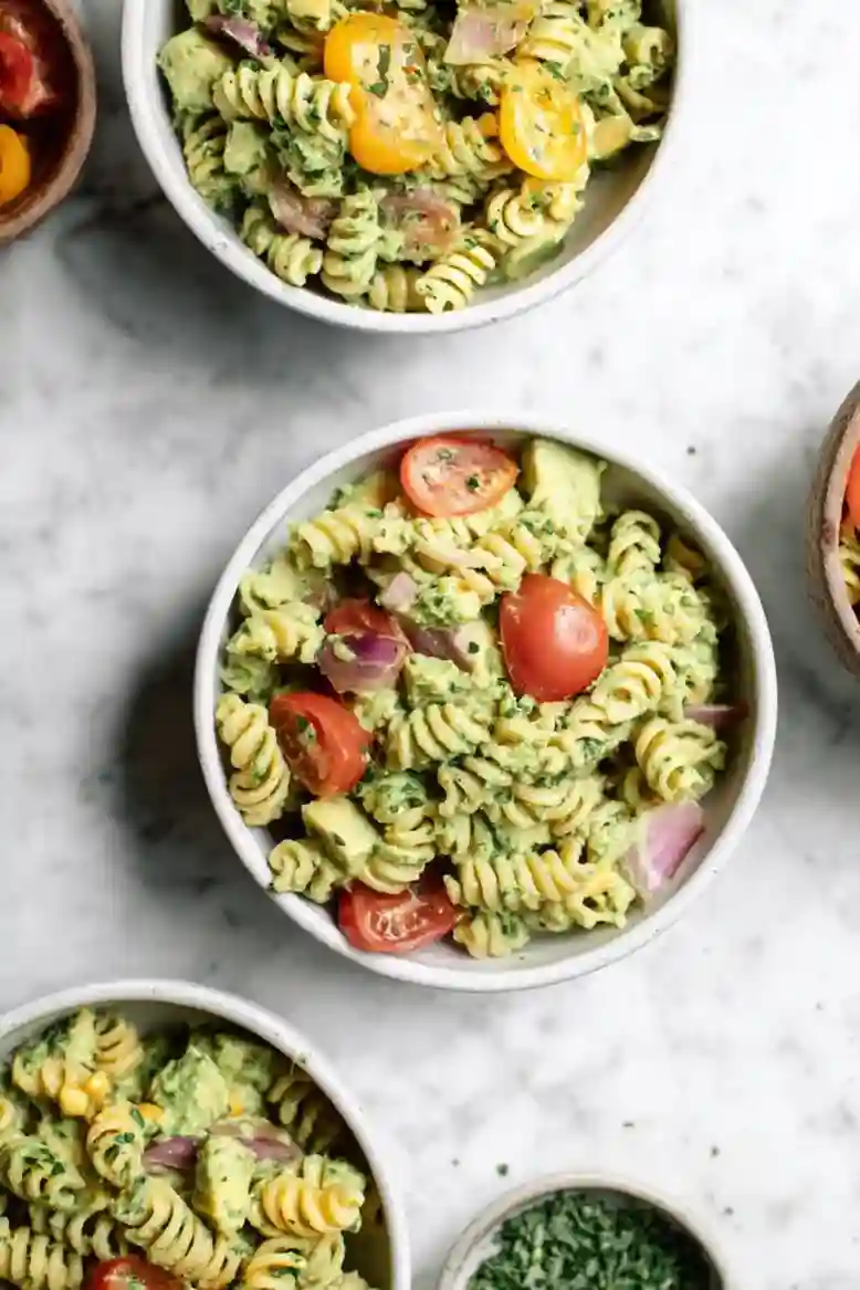 Vegan Avocado Pasta Salad Recipe - 2