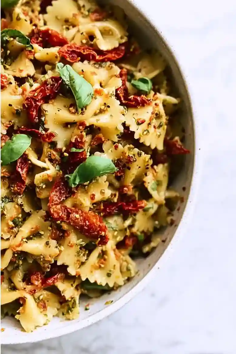 Vegan Sun Dried Tomato Pasta Salad - 2