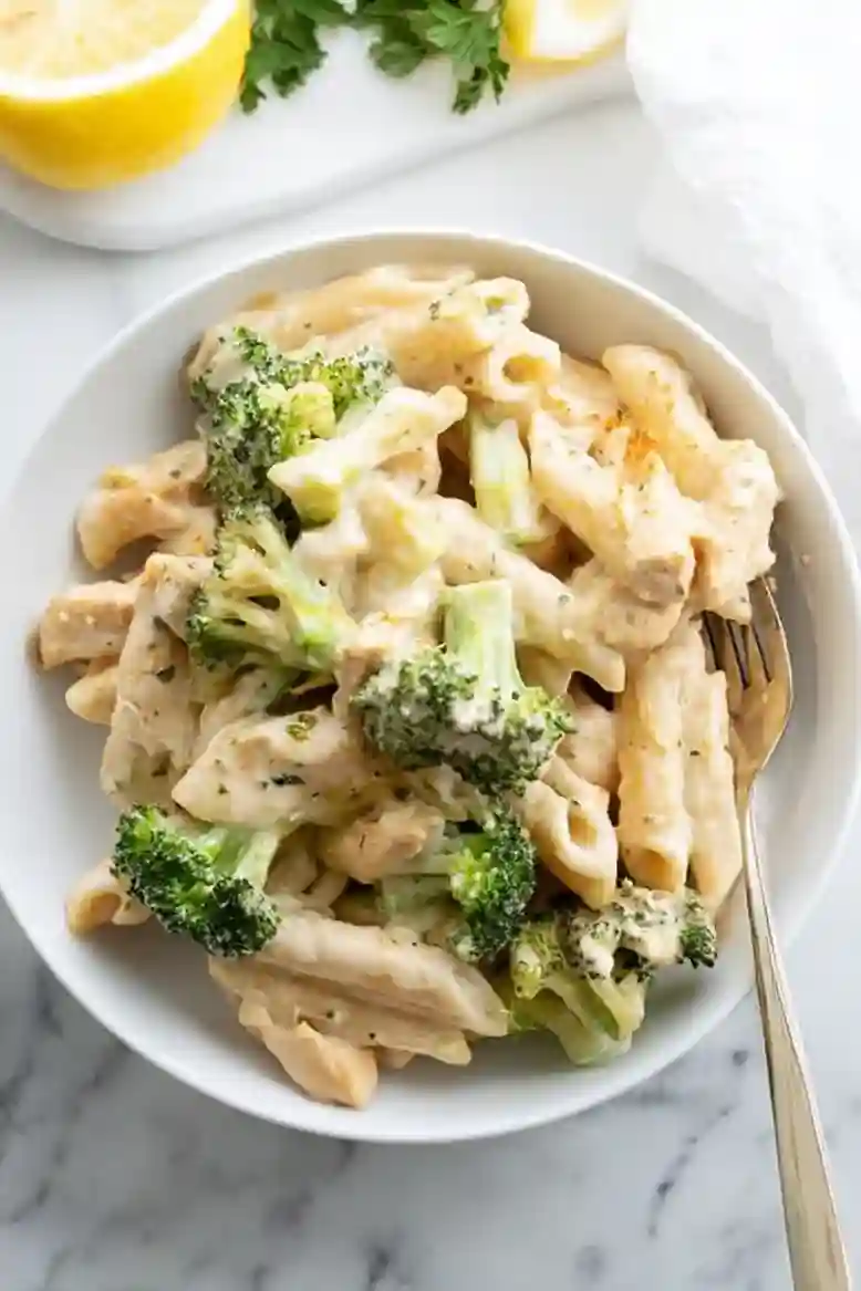 Creamy Chicken and Broccoli Penne - 2