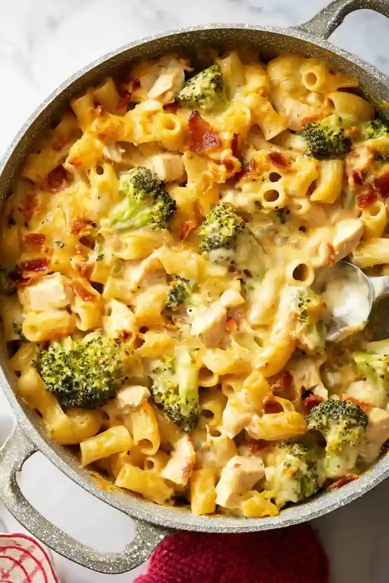 Creamy Chicken Bacon Pasta Bake - 1