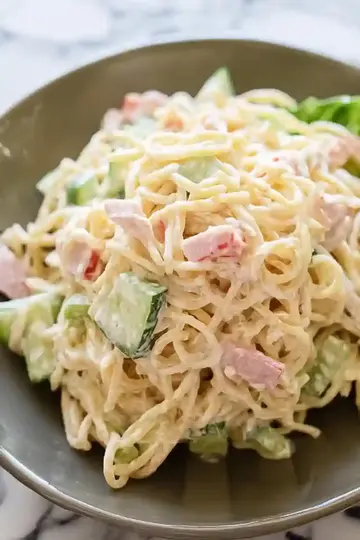 Creamy Japanese Pasta Salad Recipe