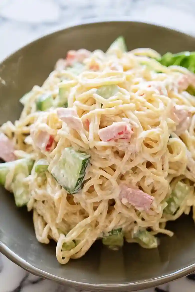 Creamy Japanese Pasta Salad Recipe - 1