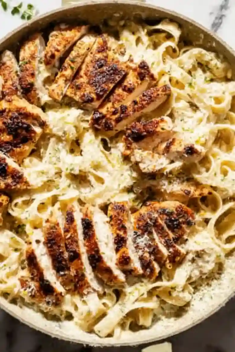 Creamy Lemon Chicken Pasta Recipe - 2