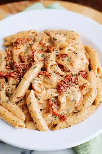 Creamy Sun-Dried Tomato Pasta