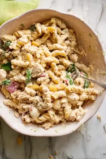 Creamy Tuna Pasta Salad Recipe