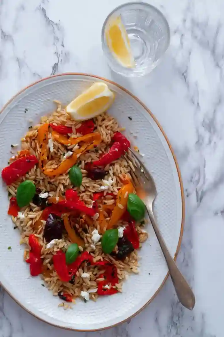 Delicious Orzo and Roast Pepper Salad - 2
