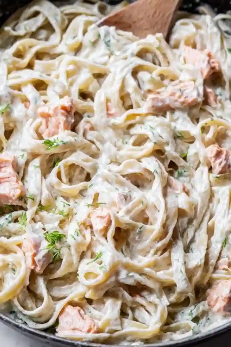 Delicious Salmon Alfredo Recipe - 2