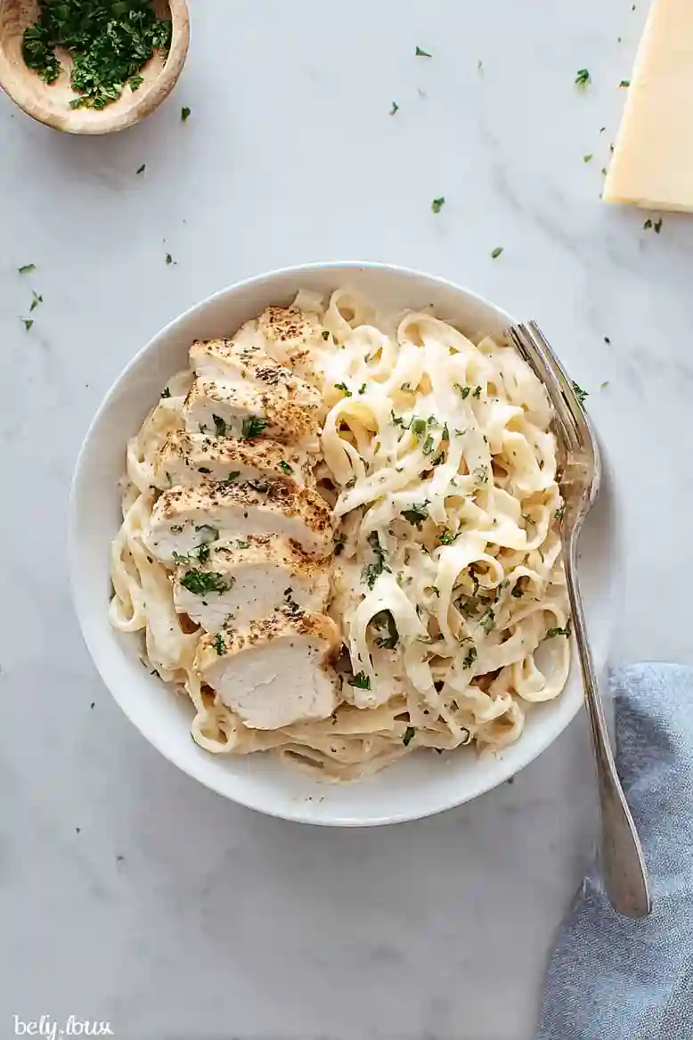 Easy Chicken Alfredo Pasta Recipe - 2