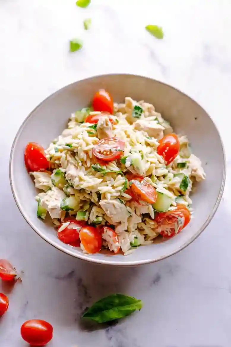 Easy Chicken Orzo Salad Recipe - 1