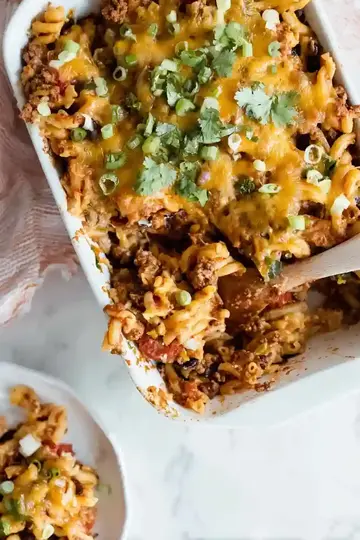 Easy Taco Pasta Bake Recipe