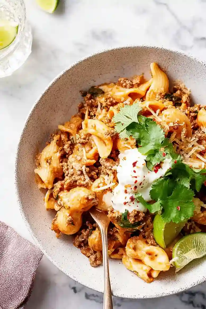 Easy Taco Pasta Casserole Recipe - 2