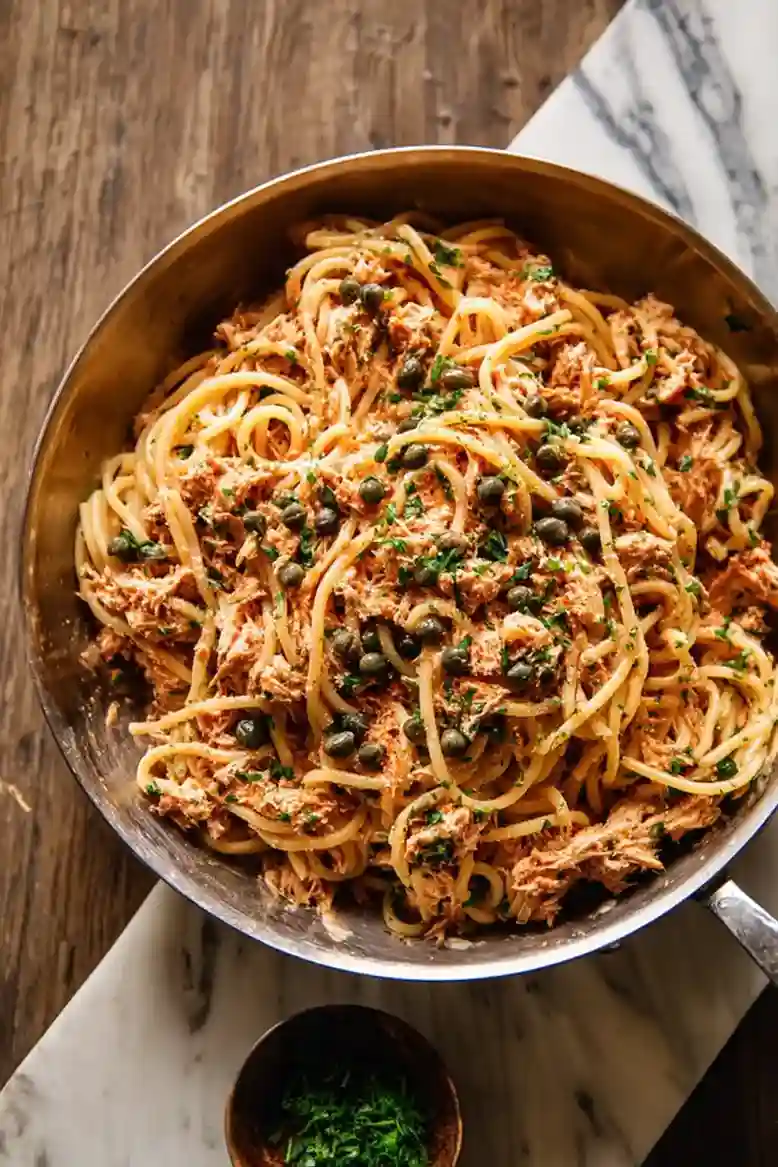 Easy Tuna Pasta with Capers - 2