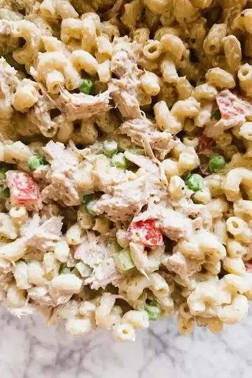 Furikake Tuna Macaroni Salad