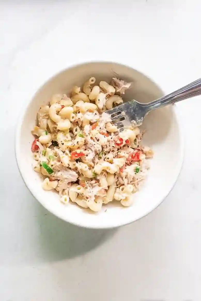 Furikake Tuna Macaroni Salad - 2