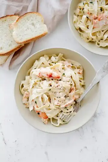 Lobster Fettuccine Alfredo Recipe