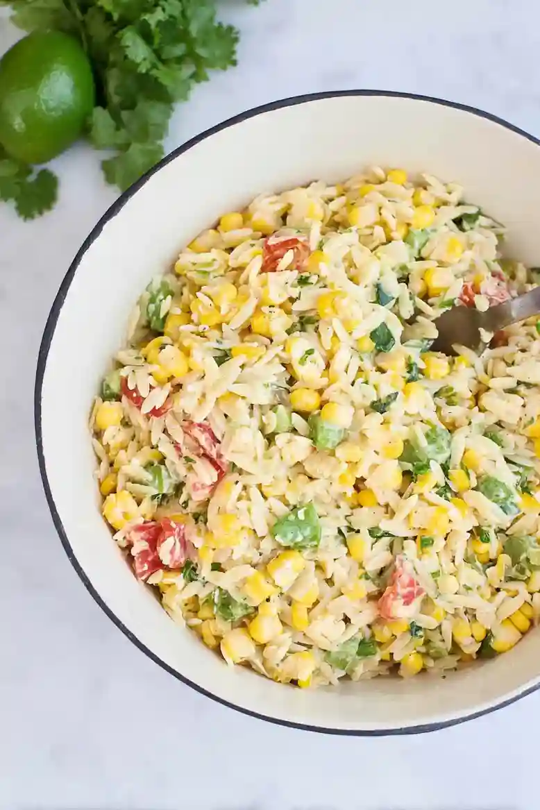 Mexican Street Corn Orzo Salad - 2