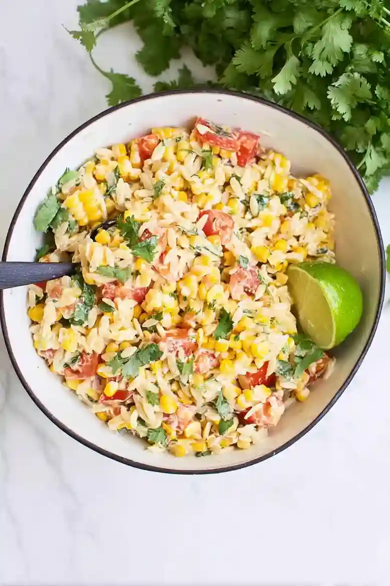 Mexican Street Corn Orzo Salad - 1