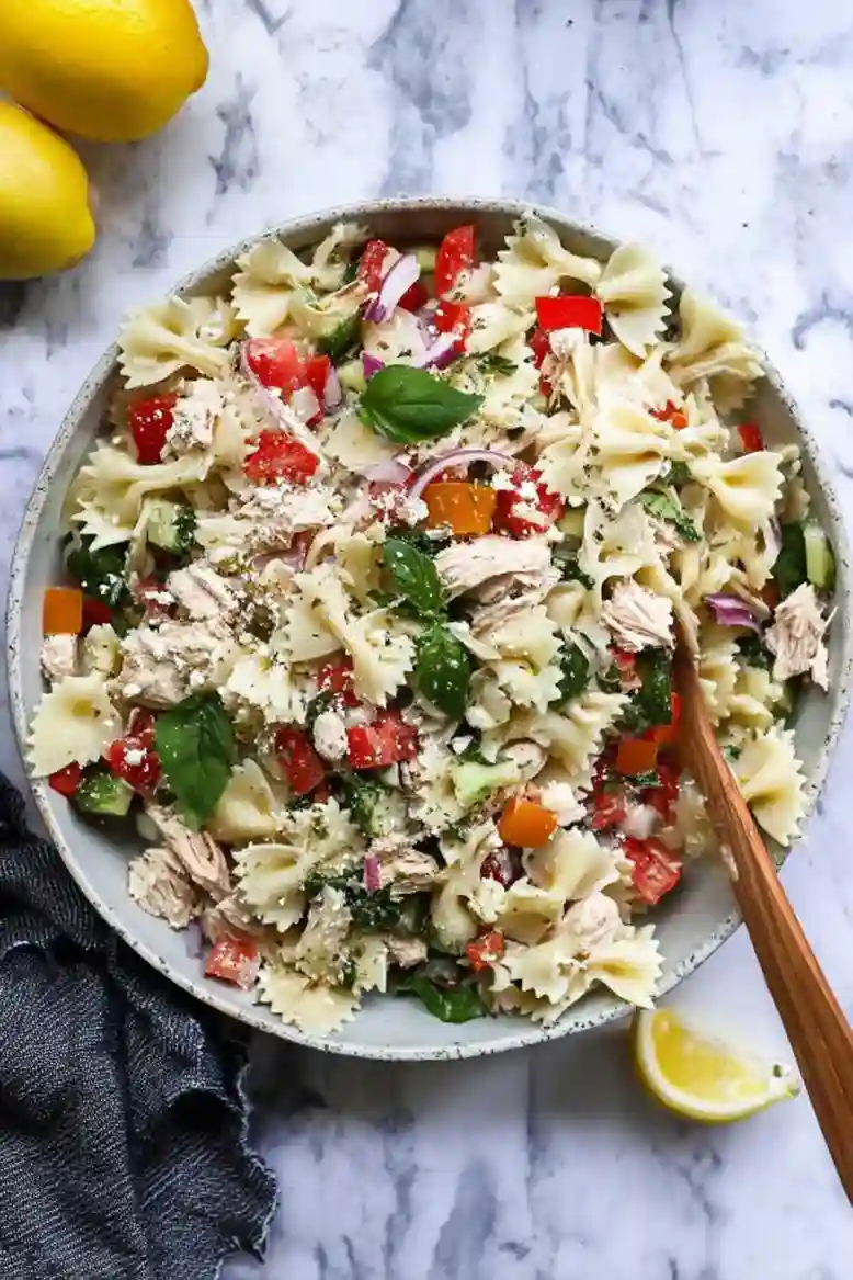Refreshing Tuscan Tuna Pasta Salad - 2