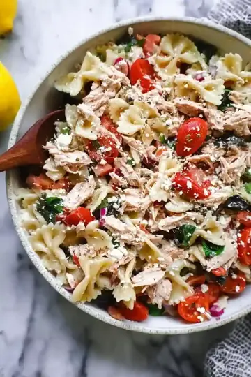 Refreshing Tuscan Tuna Pasta Salad