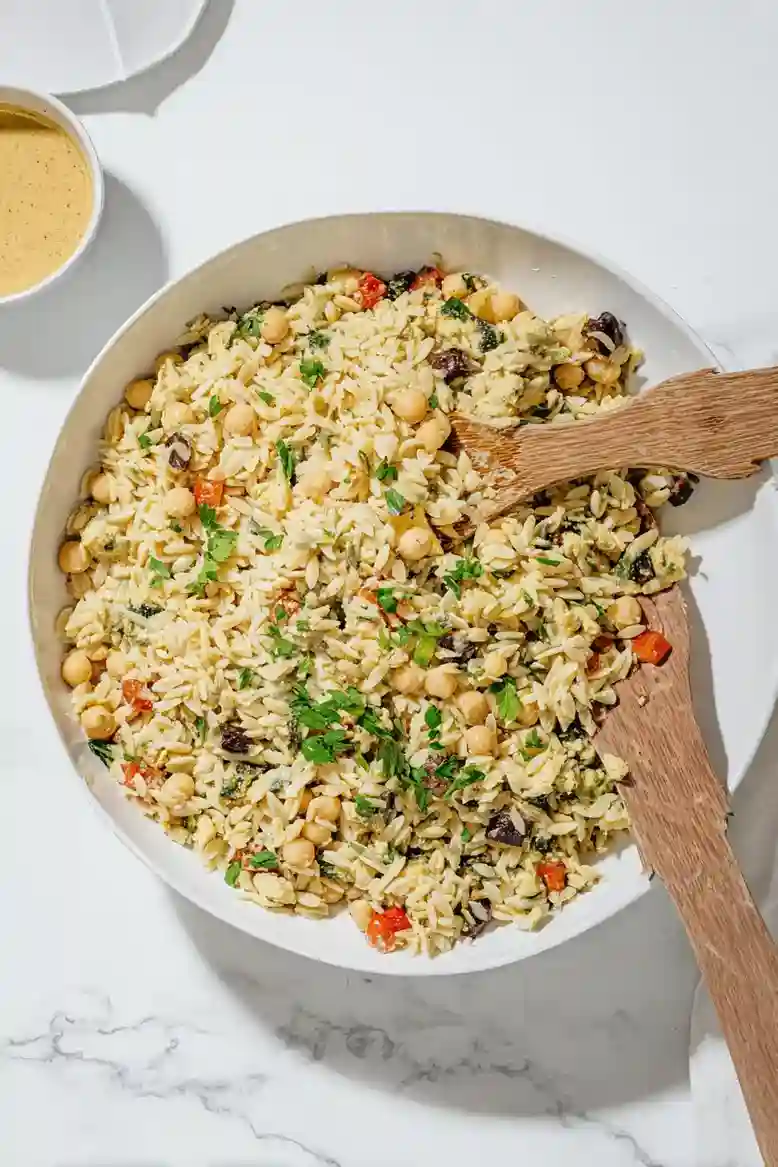 Roasted Vegetable Orzo Salad Recipe - 1