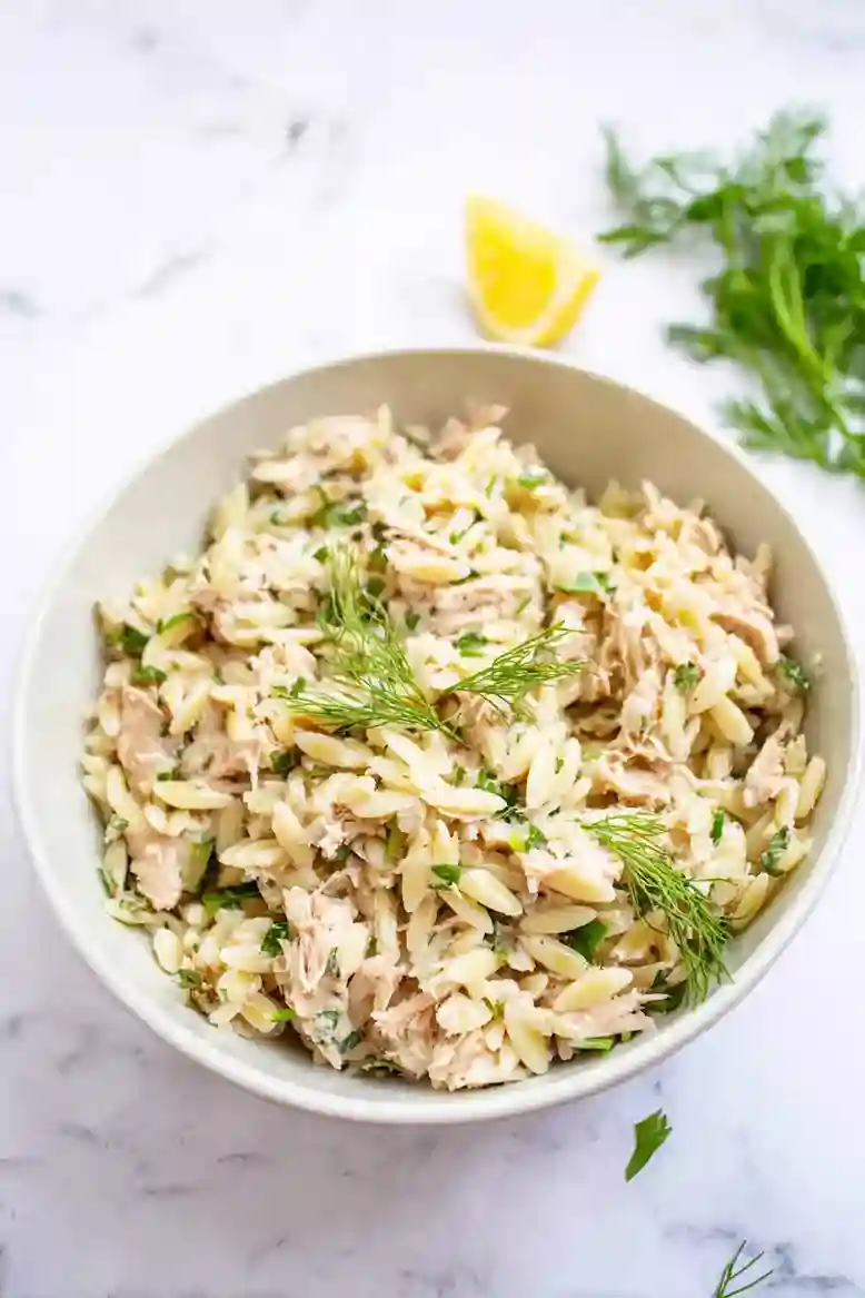 Tuna Orzo Pasta Salad Recipe - 2