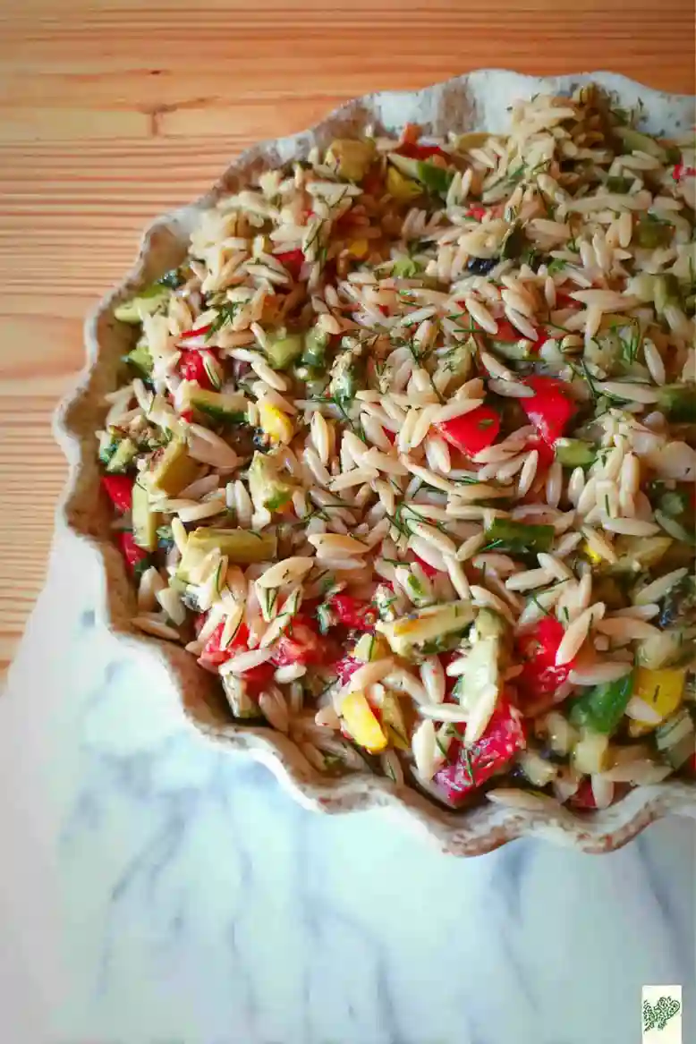 Vibrant Orzo Salad Recipe - 1